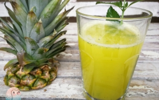 Limonade selber machen Ananas 1 schnabel-auf.de